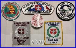 BSA Robert E. Lee Council 75th Anniversary Collection Patches