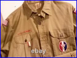 BSA Scouts shirt pants long Asst Soutmaster Eagle patch order arrow pin Kentucky