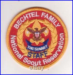 BSA Summit Bechtel Family National Scout Reservation staff position patch badge