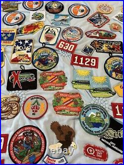 BSA boy Scout Cub Scout Patches Mixed Lot of 138, Multiples Of A Few, EXCELLENT