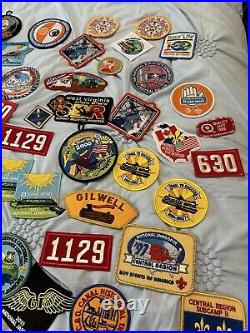 BSA boy Scout Cub Scout Patches Mixed Lot of 138, Multiples Of A Few, EXCELLENT