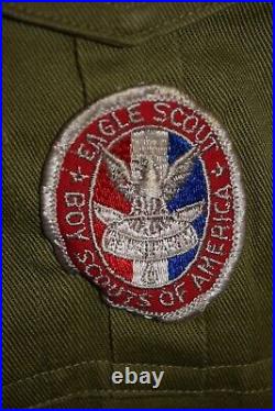 BSA vtg 50s Boy Scouts of America Sanforized'59 Patch Salt Lake City Utah Eagle