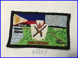 Bataan Death March 1962 Re-enactment Historic Trail Award Patch Philippines