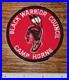 Black-Warrior-Council-Vintage-Camp-Horne-Rare-Boy-Scouts-of-America-Camp-Patch-01-vuv