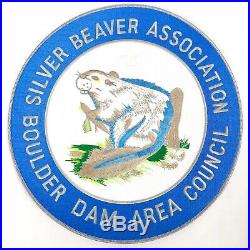 Boulder Dam Area Council BSA Boy Scouts America Silver Beaver Association Patch
