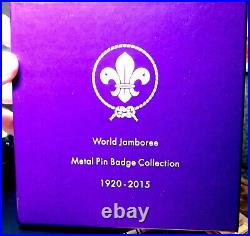 Boxd Offl 2023 World Scout Jamboree Badge No Patch Wsj Mondial 23 Pc Pin Set