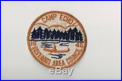 Boy Scout 1946 Camp Echo Silverado Council Patch CM0414