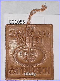Boy Scout 1951 World Jamboree Leather Patch
