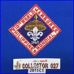 Boy Scout 1959 10th World Jamboree Mondial Participant Pocket Patch Philippines