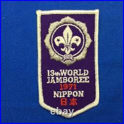 Boy Scout 1971 13th World Jamboree Staff Patch WSJ Nippon Japan