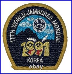 Boy Scout 1991 World Jamboree Korea Official Participant Patch