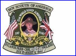 Boy Scout 2007 100 Anniversary World Scout Jamboree Centennial Jacket Patch New