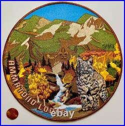 Boy Scout Ammatdiio 590 Crossroads West 2022 Fall Lynx 8 Round Jacket Patch Boy Scout Ammatdiio 590 Crossroads West 2022 Fall Lynx 8 Round Jacket Patch