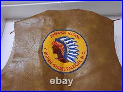 Boy Scout Arapahoe Nation Handmade Vest With 1970's Patches Vintage Rare