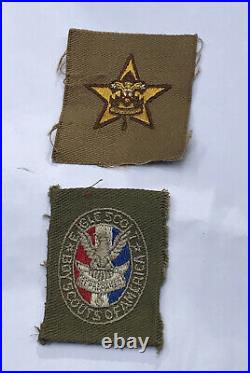 Boy Scout Archive 1925-1931 Troop 159 Baltimore Eagle Medal & Badge Sash Patches