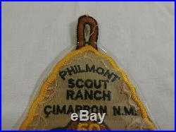 Boy Scout BSA Philmont Scout Ranch Cimarron NM 50th Anniversary Arrowhead Patch