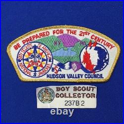 Boy Scout CSP Hudson Valley Council Shoulder Patch 1997 Jamboree GMY Br. 237B2