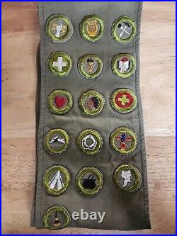 Boy Scout Camp Delmont Merit Badge Sash