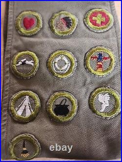 Boy Scout Camp Delmont Merit Badge Sash