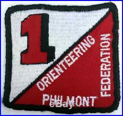 Boy Scout Camp Philmont Orienteering Federation Patch Badge BSA Merit Award