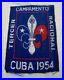 Boy-Scout-Cuba-woven-patch-III-Campamento-Nacional-1954-badge-01-nu