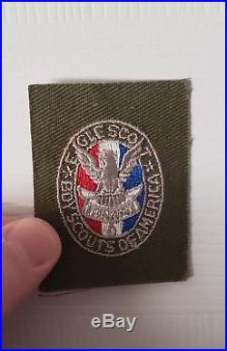 Boy Scout Eagle Scout Badge Patch Rank Mint, Unsewn Excellent Example