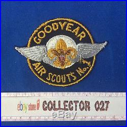 Boy Scout Goodyear Air Scouts No. 1 Patch Original Vintage Item