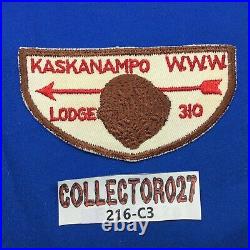 Boy Scout Kaskanampo Lodge 310 F1b Order Of The Arrow Flap Patch