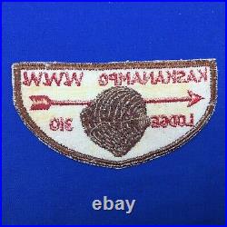 Boy Scout Kaskanampo Lodge 310 F1b Order Of The Arrow Flap Patch