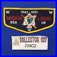 Boy-Scout-Miquin-Lodge-68-YS1-1991-Winnebago-50th-Order-Of-The-Arrow-Flap-Patch-01-jnis