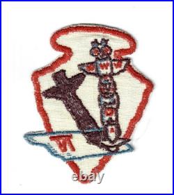 Boy Scout OA 147 Tamegonit Lodge Arrowhead Patch MINT