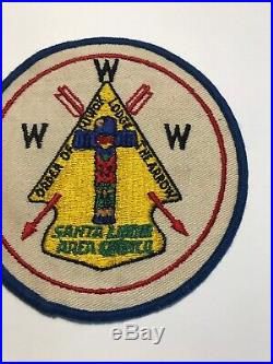 Boy Scout OA 304 Miwok R1 Patch RARE Hard To Find