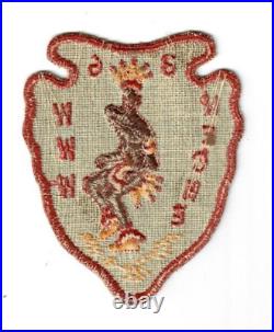 Boy Scout OA 36 Neche Lodge Arrowhead Patch A3