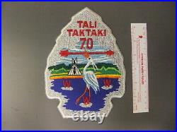 Boy Scout OA 70 Tali Taktaki Lodge J1a Jacket Patch 5683KK