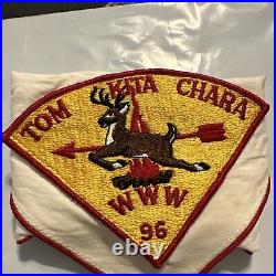Boy Scout OA 96 Tom Kita Chara Shoulder Patch And Scarf Patch
