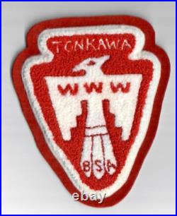 Boy Scout OA 99 Tonkawa Lodge Chenille Patch