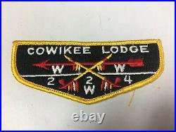 Boy Scout OA COWIKEE LODGE 224 FLAP Order Of The Arrow Flap Patch