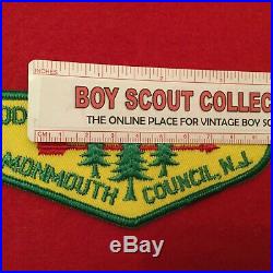 Boy Scout OA Na-Tsi-Hi Lodge 71 F2a 74mm Arrow Order Of The Arrow Flap Patch NJ