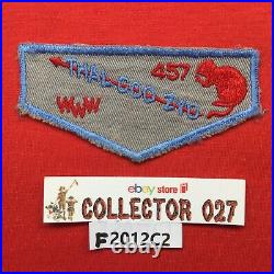 Boy Scout OA Thal-Coo-Zyo Lodge 457 Order Of The Arrow Flap Patch
