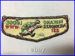 Boy Scout OA VTG Lodge Mikano Milwaukee 231 Order Of The Arrow Flap Patch