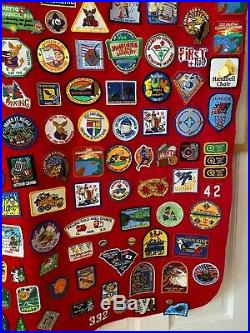 Boy Scout Patch Blanket BSA palmetto Order Of The Arrow