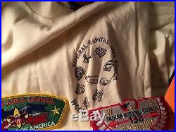 Boy Scout Patch Box Lot. As Received! Huge item count with value. (Box P26)