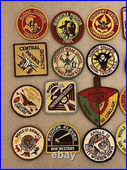 Boy Scout Patches Early Vintage 1960 Patch Lot Of 20 Western