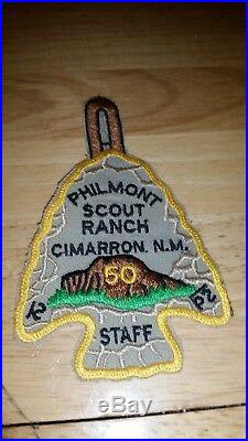 Boy Scout Philmont Arrowhead Patch 50th Anniversary STAFF