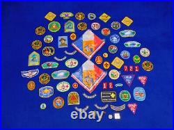 Boy Scout Scouts Of America BSA Assorted Patch Patches Lot Of 62 T83