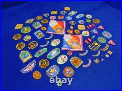 Boy Scout Scouts Of America BSA Assorted Patch Patches Lot Of 62 T83