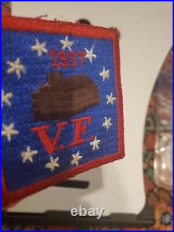 Boy Scout Valley Forge Pilgrimage 1957 Patch BSA blue stars scouts