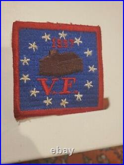 Boy Scout Valley Forge Pilgrimage 1957 Patch BSA blue stars scouts