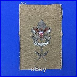 Boy Scout Vintage First Class Scribe Patrol Leader Combination Position Patch
