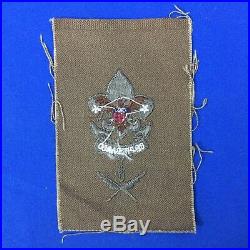 Boy Scout Vintage First Class Scribe Patrol Leader Combination Position Patch